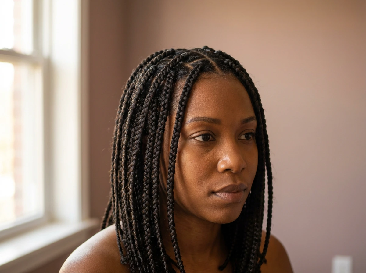 Knotless braids and box braids, Booked and Beautiful Pretoria East